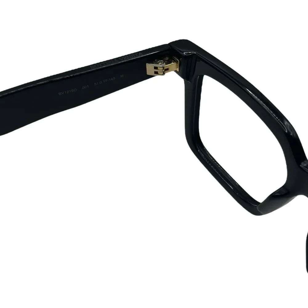 Bottega Veneta BV1216O Eyeglass Frames | Black/Gold | 51-17-145 | Italy - Picture 9 of 13